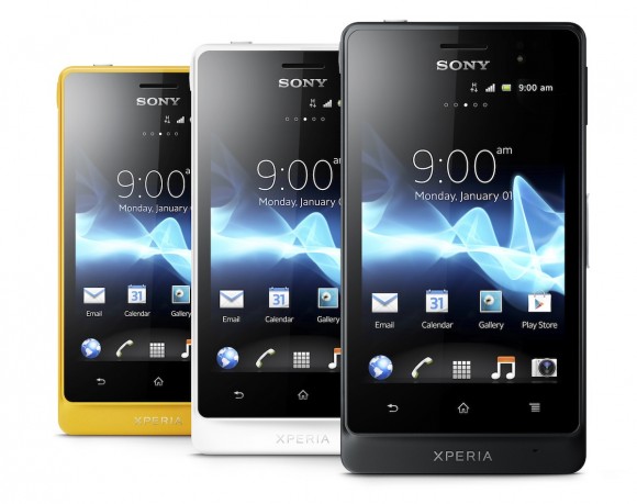 Sony tung ra điện thoại chống nước Xperia go, Xperia acro S